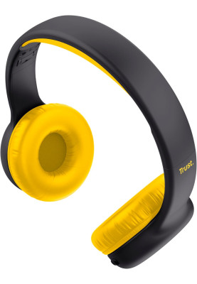 Trust Навушники On-ear Nouna Kids, Wireless, Mic, Чорний