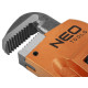 Neo Tools Ключ трубний Stillson, робочий діапазон 0-65мм, 450мм