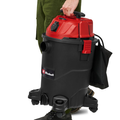 Einhell Пилосос професійний TC-VC 3055 A 850Вт 190мБа контейнер 30л розетка 220В/2000Вт Einhell Пилосос професійний TC-VC 3055 A 850Вт 190мБа контейнер 30л розетка 220В/2000Вт
