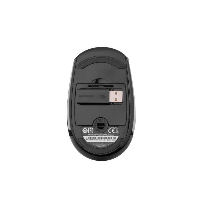 Microsoft Комплект Comfort Desktop 5050 125key, WL, EN/UKR/RU, Чорний