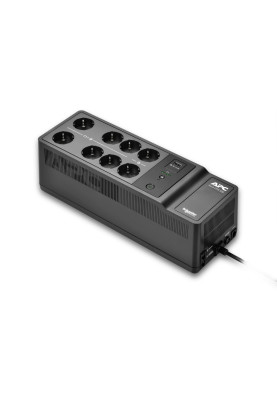 APC Джерело безперебійного живлення Back-UPS 550VA/300W, USB charging port, USB, 6+2 Schuko