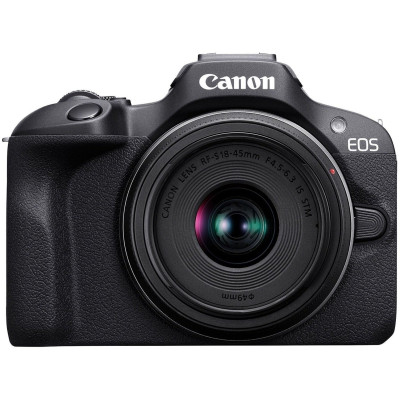 Canon Цифр. фотокамера EOS R100 + 18-45 IS STM Canon Цифр. фотокамера EOS R100 + 18-45 IS STM