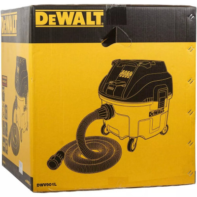 DeWALT Пилосос професійний DeWalt 1400Вт контейнер 30л 4080л/хв 9.5кг DeWALT Пилосос професійний DeWalt 1400Вт контейнер 30л 4080л/хв 9.5кг