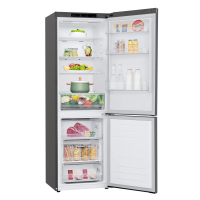LG Холодильник з нижньою морозильною камерою GW-B459SLCM