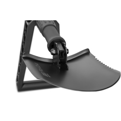 2E Tactical Лопата тактична Fox One Black складна, 59 см, 1.1 кг