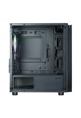 Zalman Корпус T4 Plus без БР, 2xUSB3.0, 1xUSB2.0, 1x120мм ARGB, VGA 3200мм, mATX, чорний