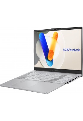 ASUS Ноутбук Vivobook Pro 15 N6506MV-MA022 15.6" 3K OLED, Intel Ultra 7 155H, 16GB, F1TB, NVD4060-8, NoOS, Сріблястий