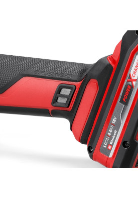 Einhell Шліфмашина кутова акумуляторна TP-AG 18/125 F Li BL - Solo, PXC, 18В, безщіткова, 125 мм, 8500 об/хв, плоский редуктор, 1.57кг (без АКБ та ЗП)