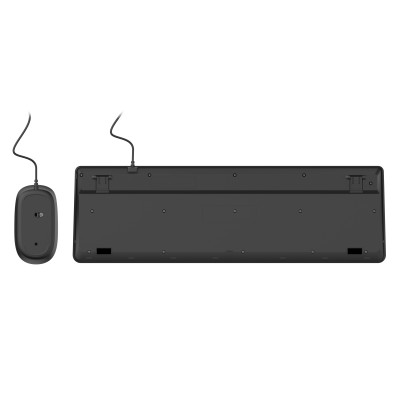 2E Комплект клавіатура та миша MK405 USB-A, EN/UK/RU, чорний