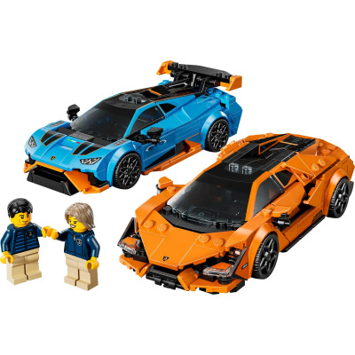 LEGO Конструктор Speed Champions Lamborghini Revuelto та Huracan STO