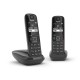 Gigaset Радіотелефон DECT AS690 DUO Black