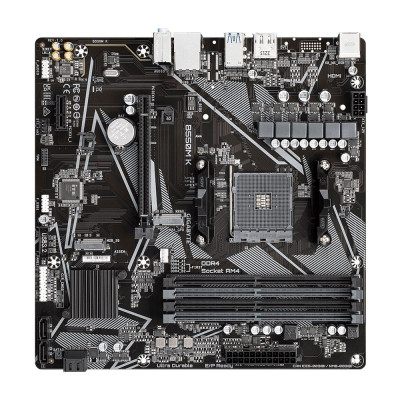 Gigabyte Материнська плата B550M_K sAM4 B550 4xDDR4 M.2 HDMI DP mATX