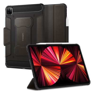 Spigen Чохол для Apple iPad Pro 11"(2022/2021/2020/2018) Rugged Armor Pro, Gunmetal