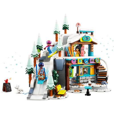 LEGO Конструктор Friends Святкова гірськолижна траса й кафе