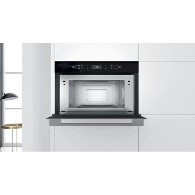 Whirlpool Мікрохвильова піч вбудовувана, 31л, електронне упр., 1000Вт, гриль, дисплей, чорний