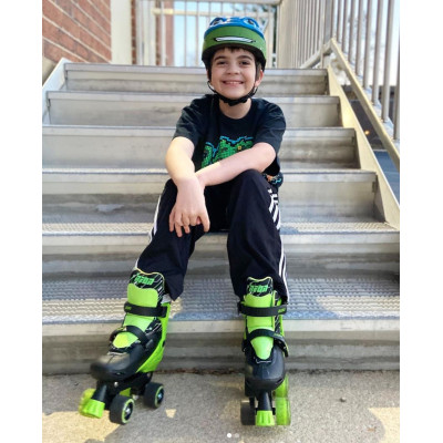 NEON Ролики COMBO SKATES Салатовий (Размер 30-33)