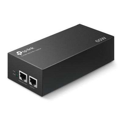 TP-Link Інжектор PoE POE170S 1xGE, 1xGE PoE, 60Вт