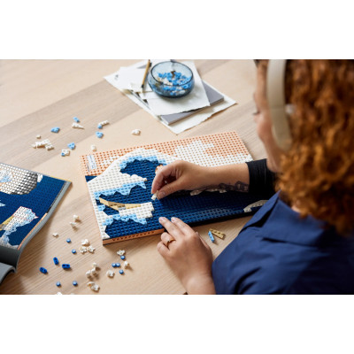 LEGO Конструктор ART Хокусай, «Велика хвиля»