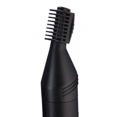 BaByliss Тример для стрижки волосся в носі і вухах, 2 насадки, чорний