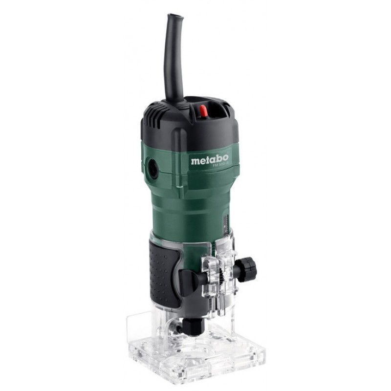 Metabo Фрезер FM 500-6, 500Вт, 6мм, 32000об/хв, висота ходу 40мм, 1.3кг