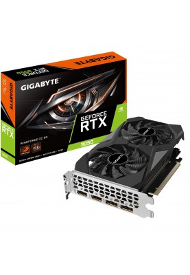 Gigabyte Відеокарта GeForce RTX 3050 6GB GDDR6 WINDFORCE OC