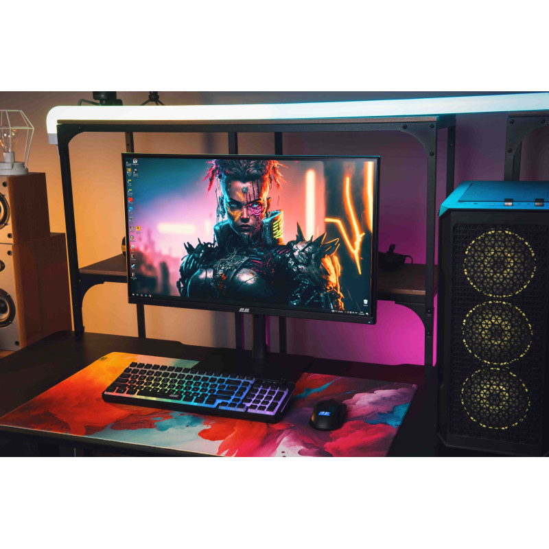 2E Монітор 27" H2724B D-Sub, HDMI, DP, IPS, 2560x1440, 100Hz, FreeSync