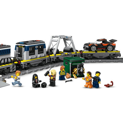 LEGO Конструктор LEGO City Пограбування поліцейського поїзда