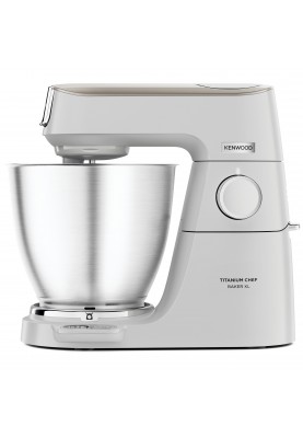 Kenwood Кухонная машина, 1200Вт, чаша-метал, корпус-метал, насадок-3, білий