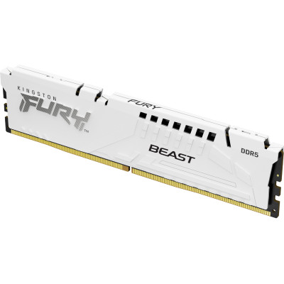 Kingston Пам'ять ПК Kingston DDR5 16GB 5200 FURY Beast EXPO Білий