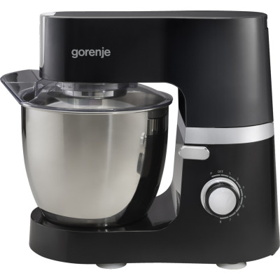 Gorenje Кухонная машина Gorenje 1500Вт, чаша-метал, корпус-пластік-7л, насадок-3, чорний
