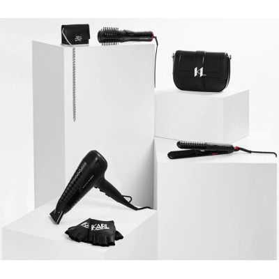 Rowenta Фен Studio Dry x Karl Lagerfeld, 2100Вт, 3 режими, хол. обдув, чорний