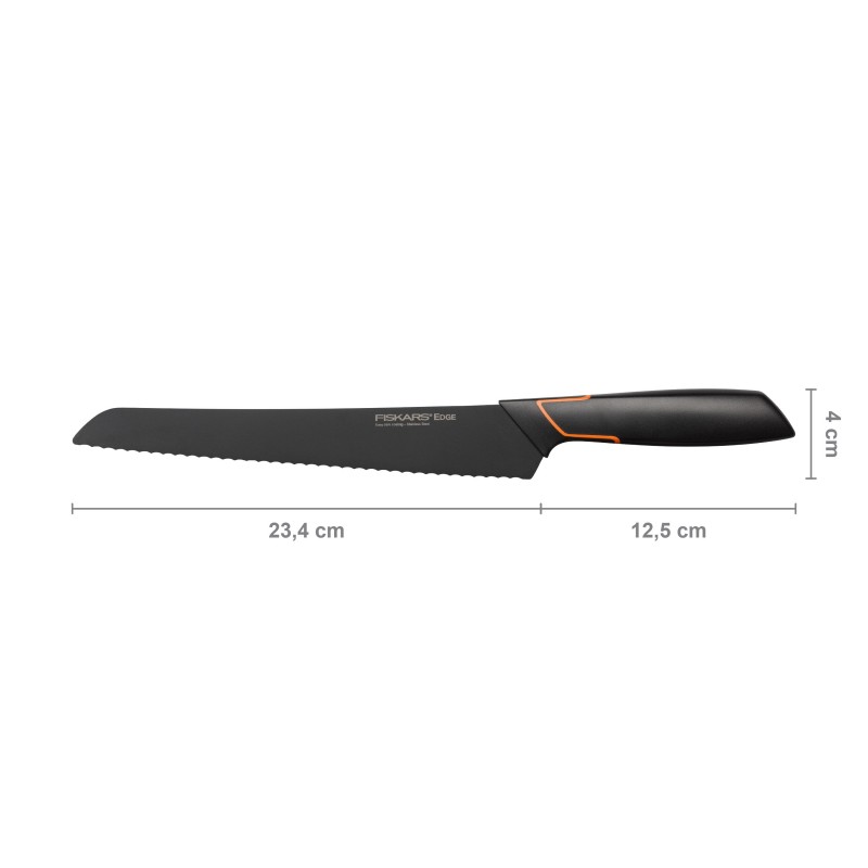 Fiskars Кухонний ніж для хліба Edge, 23.4 см