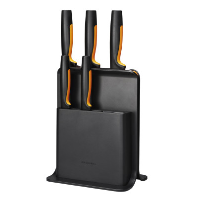 Fiskars Набір ножів Functional Form з пластиковою підставкою, 5 шт
