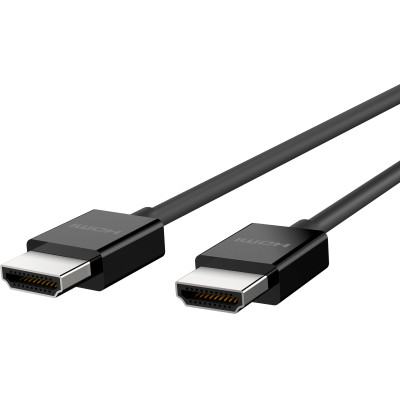 Belkin Кабель HDMI (M/M) 2м, 2.1, High Speed Ethernet, чорний Belkin Кабель HDMI (M/M) 2м, 2.1, High Speed Ethernet, чорний