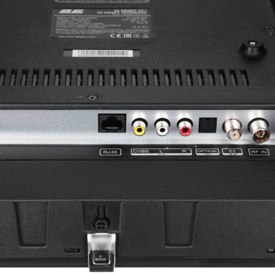 2E Телевізор 32" LED FHD 60Hz Smart WebOS Black