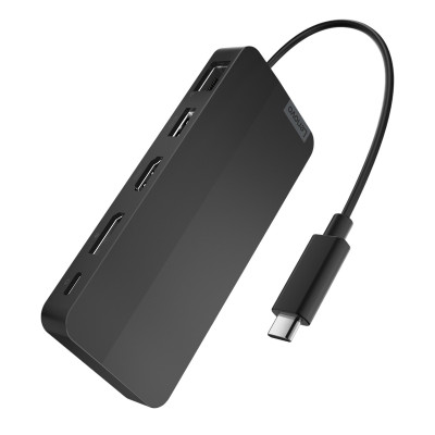 Lenovo Док-станція USB-C Dual Display Travel Dock (w/adapter)