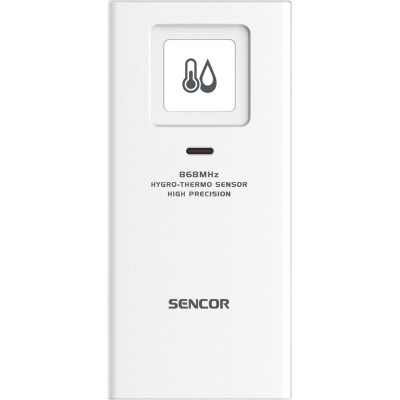 Sencor Метеостанція, внутр/зовн вимірювання, температура, вологість, час, дні тижня, календар, підтримує платформи Android та iOS, Білий Sencor Метеостанція, внутр/зовн вимірювання, температура, вологість, час, дні тижня, календар, підтримує платформи Android та iOS, Білий