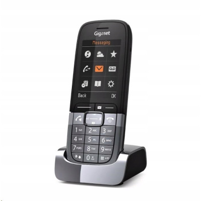 Gigaset Трубка IP-DECT SL850H PRO, USB Type-C, 1x3.5 мм роз'єм для гарнітури, DECT, BT 5.1, 2.4" колірний дисплей, IP20