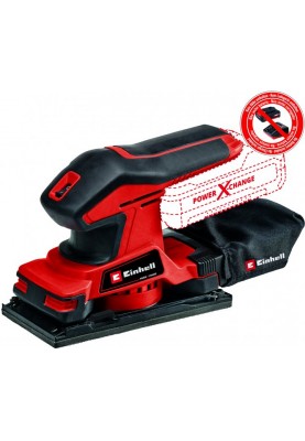 Einhell Шліфмашина вібраційна TC-OS 18/187 Li-Solo, PXC, акум., 187х97мм, 1.16кг, (без АКБ та ЗП)