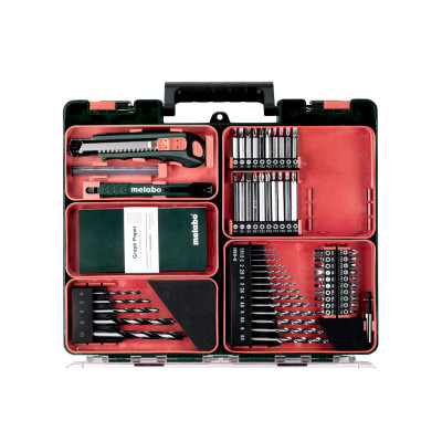Metabo Шуруповерт-дриль PowerMaxx SB 12 Set, 2x2Ah, з/п, кофр, набір
