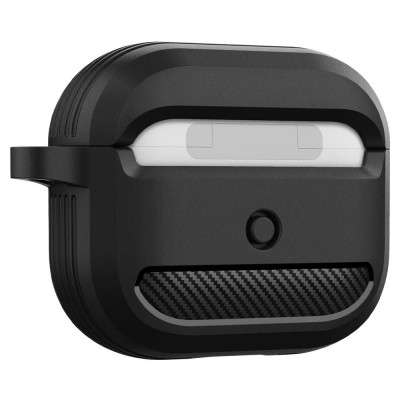 Spigen Чохол для AirPods 3 Rugged Armor, Matte Black