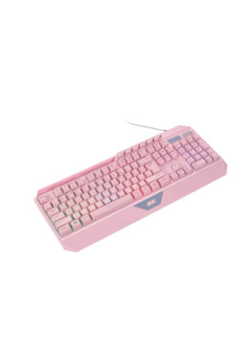 2E Gaming Клавіатура KG315 RGB USB Pink Ukr