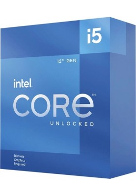 Intel Центральний процесор Core i5-12600KF 10C/16T 3.7GHz 20Mb LGA1700 125W w/o graphics Box