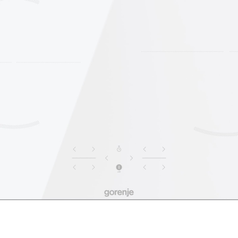 Gorenje Варильна поверхня індукційна, 60см, PowerBoost, AutoDetect, білий