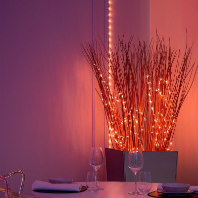 Twinkly Гірлянда Smart LED Twinkly Dots Lights RGB 400 IP44 20м кабель чорний