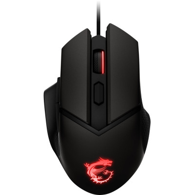MSI Миша MSI Clutch GM20 Elite GAMING Mouse RGB, USB-A, чорний