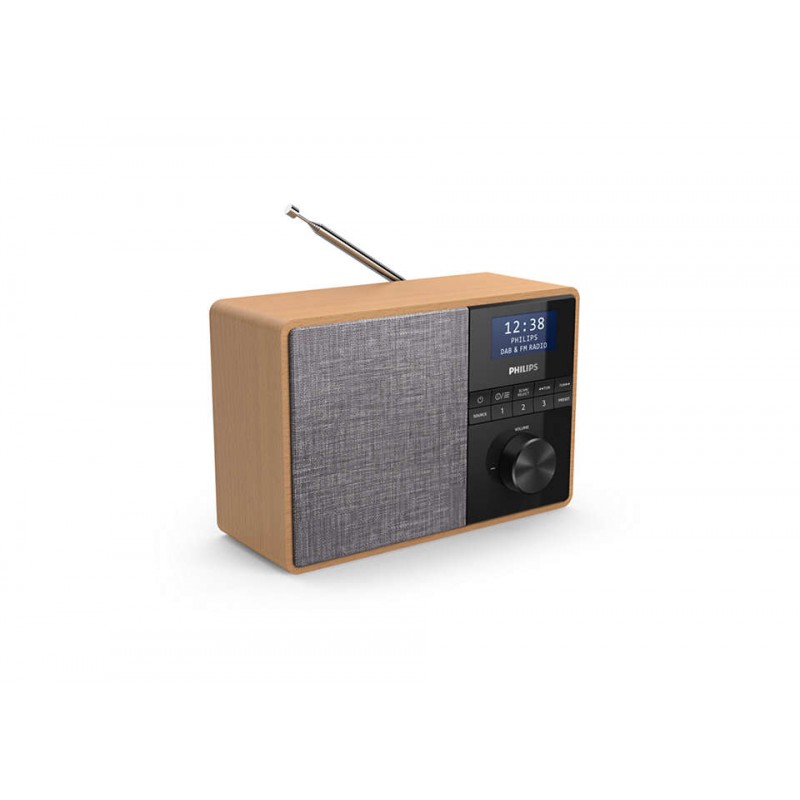 Philips Радіогодинник TAR5505 FM/DAB+, 5W, LCD, Wireless