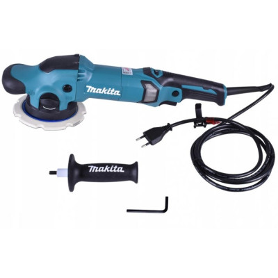 Makita Шліфмашина ексцентрикова PO6000C, 900Вт, диск 150мм, М14, 180-790 об/хв, 2.8кг
