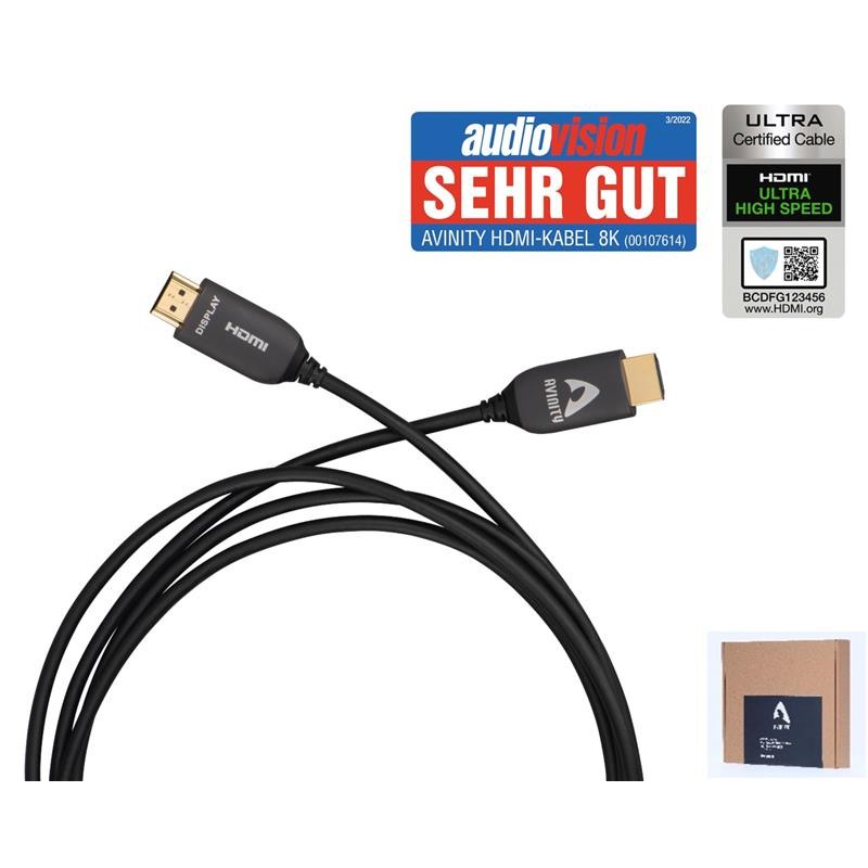 HAMA Кабель Avinity Active Optical HDMI 8K 10 m Black