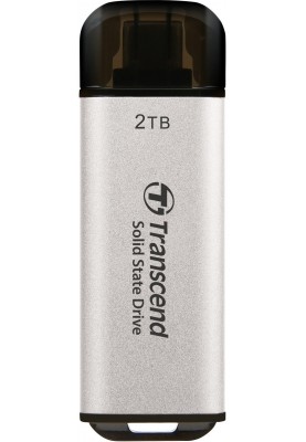 Transcend Портативний SSD 2TB USB 3.1 Gen 2 Type-C ESD300 Silver